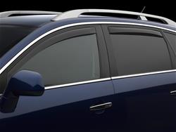 WeatherTech Dark Smoke Side Window Deflectors 05-10 Chrysler 300 - Click Image to Close